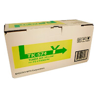 Genuine Kyocera TK-574 Yellow Toner Kit FS-C5400DN, P-7035CDN | 16,000 pages