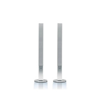 Loewe Individual L1 Floor Stand Tower Speakers – Silver Demo Unit, Original Box - Collection Only! image