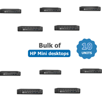 Bulk 10x HP 800 G2 Mini Desktop i5-6500T 3.1GHz 8GB RAM 128GB SSD Windows 10 image