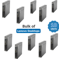 Bulk of 10x Lenovo ThinkCentre M93P Tiny Desktop i5-4570T 3.0GHz 8GB RAM 128GB SSD image