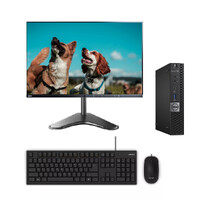 Dell 7060 Bundle Desktop i7-8700T 2.4GHz 16GB RAM 256GB + 24" Slim Monitor image