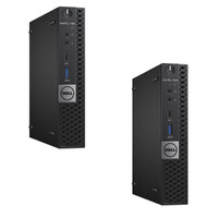 Bulk of 2x Dell 7060 Micro Desktop i7-8700T 2.4GHz 16GB RAM 256GB NVMe Win 11 image