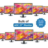 Bulk of 10x AOC E2770SH 27-inch Full HD Display LED LCD Monitor /Speakers/HDMI/VGA | Collection Only image