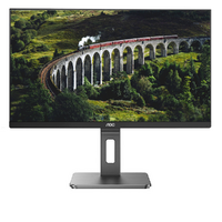 AOC U28P2U/BS 28" 4K Monitor Business LED Display IPS/HDMI/ Frameless image