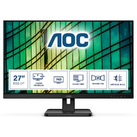 AOC 27E2QAE FHD 27" IPS Monitor Display Frameless/HDMI/Built in Speaker image