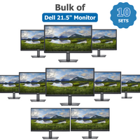 Bulk of 2x Dell 21.5" Monitor Display E2222H - Full HD (1080p) 1920 x 1080 at 60 Hz image