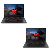 Bulk of 2x Lenovo X1 Carbon 8th Gen 14" Touch Laptop i7-10610U Up to 4.2GHz 16GB RAM 4G LTE image