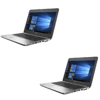 Bulk of 2x HP EliteBook 820 G3 12.5" FHD Touch Laptop i5-6300U 2.4GHz 256GB 16GB RAM image