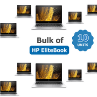 Bulk 10x HP EliteBook 840 G6 14" FHD Laptop i5-8365U 4.1GHz 256GB 16GB RAM