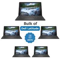 Bulk of 5x Dell Latitude 5290 12" FHD 2-in-1 Laptop i5-8350U 3.4GHz 256GB 16GB RAM image