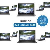 Bulk of 10x Dell Latitude 5400 14" Touch Laptop i5-8265U 3.9GHz 256GB 8GB RAM image