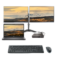 Dell 5400 14" Bundle Laptop i5-8265U 3.9GHz 256GB 8GB RAM + Dual Monitor + Docking station image