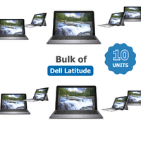 Bulk 10x Dell Latitude 7200 2-in-1 12" Laptop i5-8365U 4.1GHz 256GB 16GB RAM 4G LTE