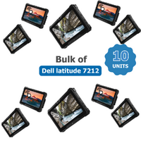 Bulk of 10x Dell 7212 Rugged Extreme 11" FHD Touch Tablet i7-7600U 2.8GHz 256GB 16GB RAM  image