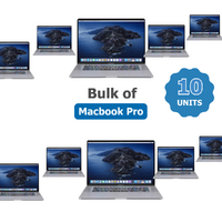 Bulk of 10x Apple MacBook Pro 16" A2141 (2019) i7-9750H 6-Core 2.6GHz 16GB RAM 512GB