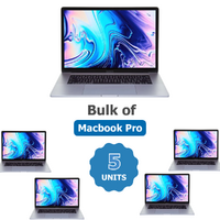 Bulk 5x Apple MacBook Pro 16" A2141 (2019) i9-9880H 8-Core 2.3GHz 32GB RAM 1TB Touch Bar, Sonoma