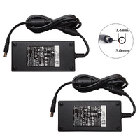 Bulk of 2x Dell AC Adapter 180W - DA180PM111 19.5V (9.23 A) 7.4mm x 5.0mm - For Alienware Laptop image