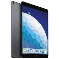 Apple iPad Air (3rd Generation) 64GB, Wi-Fi + Cellular, 10.5in, A2123 - Space Grey Tablet (Unlocked) image