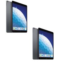 Bulk of 2x Apple iPad Air (3rd Gen) 64GB, Wi-Fi + Cellular A2123 - 10.5in Space Grey Tablet (Unlocked) image