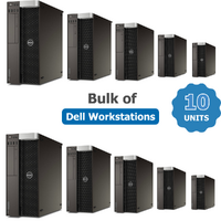 Bulk of 10x Dell Tower 5810 Xeon E5-1620v3 256GB 16GB RAM 2GB Quadro K620 | Collection Only image