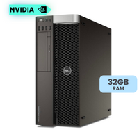 Dell 5810 Gaming Desktop Tower Xeon E5-1650v3 6-Core 256GB 32GB RAM 8GB GTX 1080