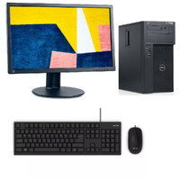 Grade B - Dell T1700 Workstation Bundle Tower Xeon 3.1GHz 256GB 8GB RAM Quadro K600 + 24" Monitor image