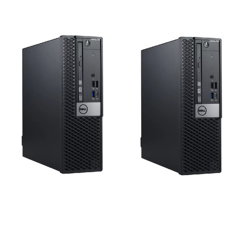 Bulk of 2x Dell Optiplex 7070 SFF Desktop i5-9500 6-cores 4.40GHz 512GB 16GB RAM