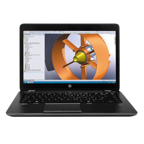 HP ZBook 14 G2 Workstation Laptop i7-5600U 2.6GHz 8GB RAM SSD + HDD W10P