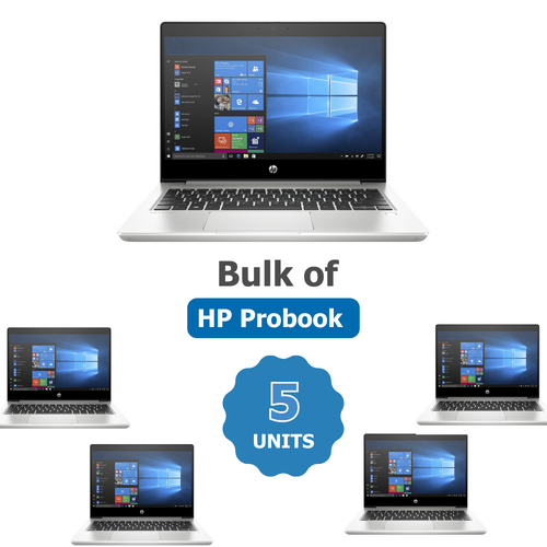 Bulk of 5x HP ProBook 430 G7 13" Laptop i7-10510U 4.90GHz 512GB 16GB RAM Windows 11