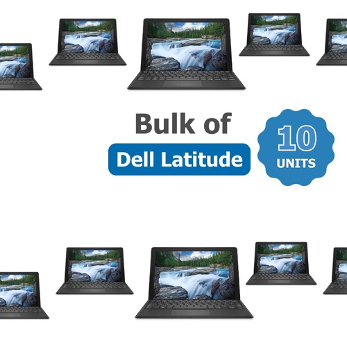 Bulk of 10x Dell Latitude 5290 12" FHD 2-in-1 Laptop i5-8350U 3.4GHz 256GB 16GB RAM