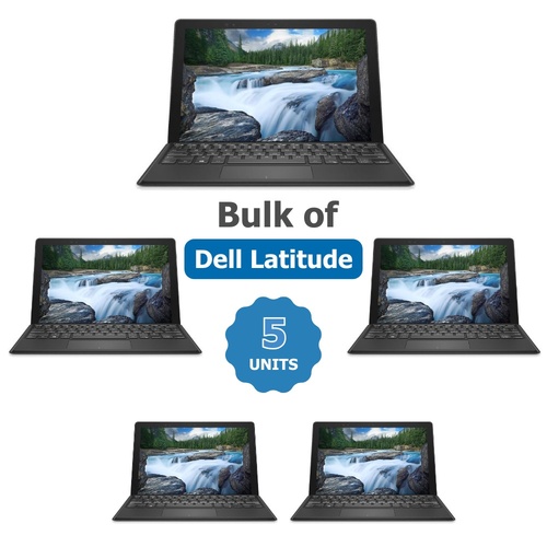 Bulk of 5x Dell Latitude 5290 12" FHD 2-in-1 Laptop i5-8350U 3.4GHz 256GB 16GB RAM