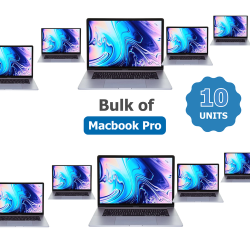 Bulk 10x Apple MacBook Pro 16" A2141 (2019) i9-9880H 8-Core 2.3GHz 32GB RAM 1TB Touch Bar, Sonoma