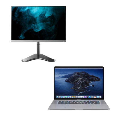 Apple MacBook Pro 16" A2141 (2019) Bundle  i7-9750H 6-Core 2.6GHz 1TB 32GB RAM Touch Bar Ventura + 24" HP Monitor