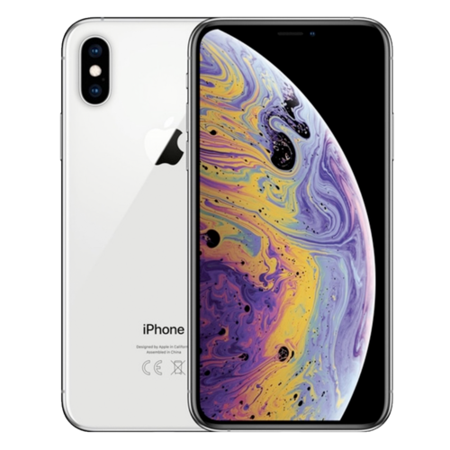 Apple iPhone XS - 256GB - Silver (Unlocked) A2097 (GSM) Smartphone