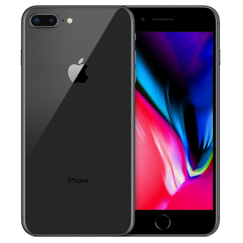 Apple iPhone 8 Plus - 256GB - Space Grey (Unlocked) A1864 (CDMA + GSM)