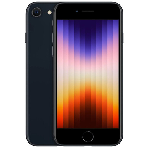 Apple iPhone SE 3rd Gen. 5G 128GB - Black (Unlocked) A2783 (GSM) Smartphone