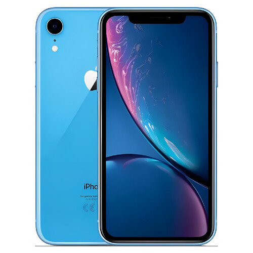 Apple iPhone XR - 64GB - Blue (Unlocked) A2105 (GSM) Smartphone