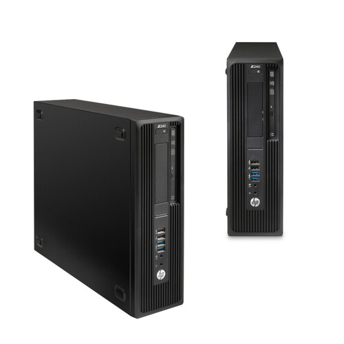 Bulk 2x HP Z240 SFF Desktop PC Xeon E3-1225v5 3.3GHz 16GB RAM 480GB SSD + Wi-Fi