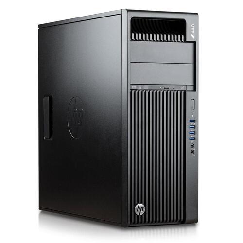 HP Z440 Desktop Tower Xeon E5-1680v3 8-Cores 3.2GHz 512GB SSD 64GB RAM 4GB Quadro K4200