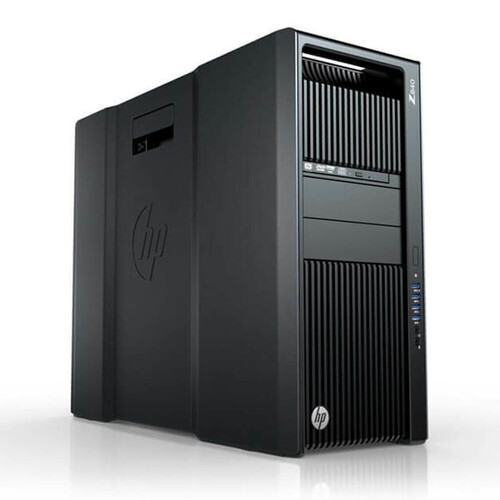 HP Z840 12-Cores Workstation Server, Dual Xeon E5-2643v3 6-Core 128GB RAM 750GB RAID-1E